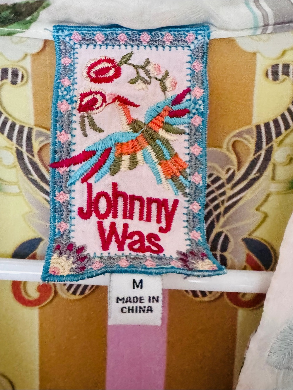 Johnny Was Multicolor Floral Kimono Jacket - Women - Picture 6 of 8